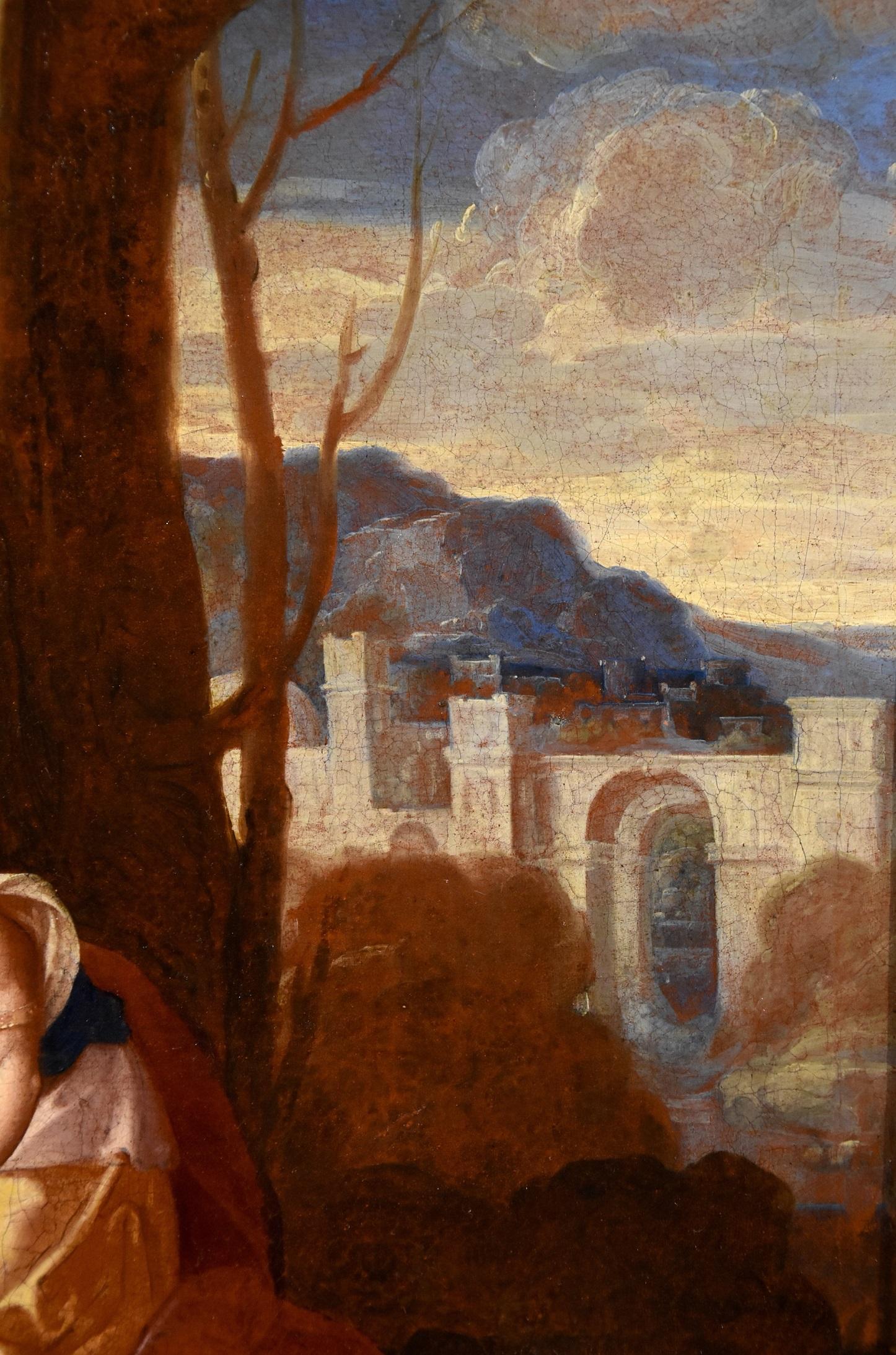 Poussin Moses Landschaft Alter Meister Öl auf Leinwand Gemälde 17. Jahrhundert Italien Kunst im Angebot 5