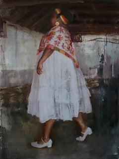 Nicolas V. Sanchez - Ballerina de Sol, Pittura 2021