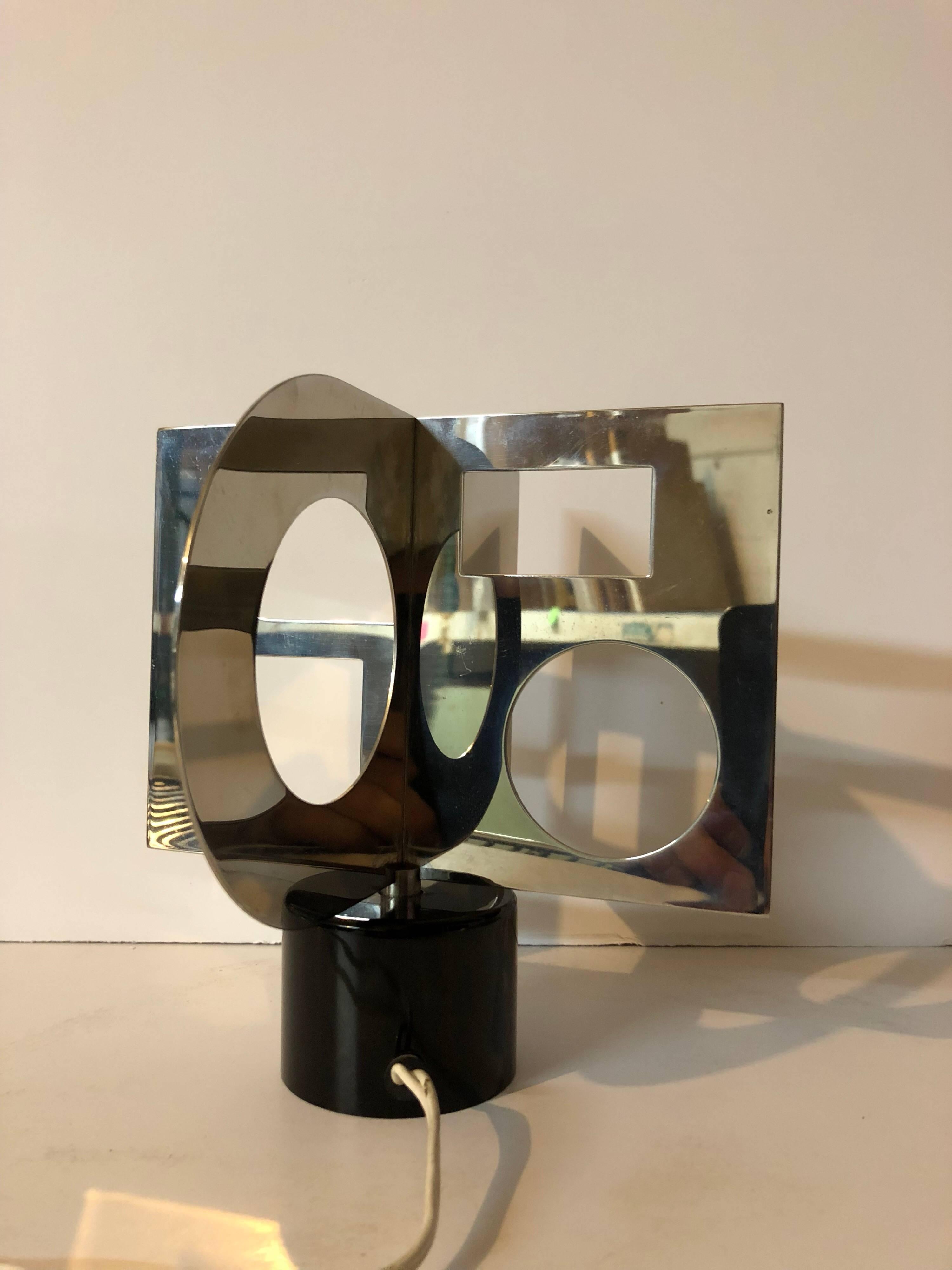 Sculpture cinétique motorisée « Minisculpture » Op Art Denise Rene Galerie Paris en vente 1