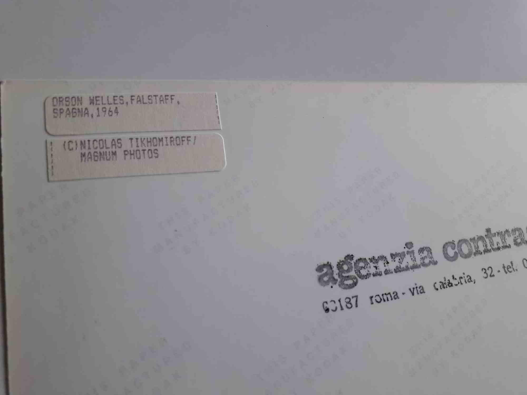 Orson & Welles - Photographie de Nicolas Tikhomiroff - 1964 1