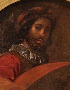 Lute Player Tournier Paint 17th Century Oil on canvas Old master Music France