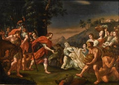 King David Abigail Vleughels Paint 17/18th CEntury Oil on canvas Old master Art