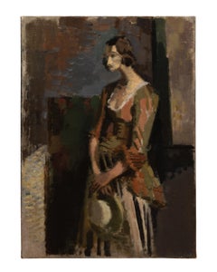 Nicolas Wacker (1897 - 1987). Portrait Of A Woman, Circa 1930. Oil On Canvas.