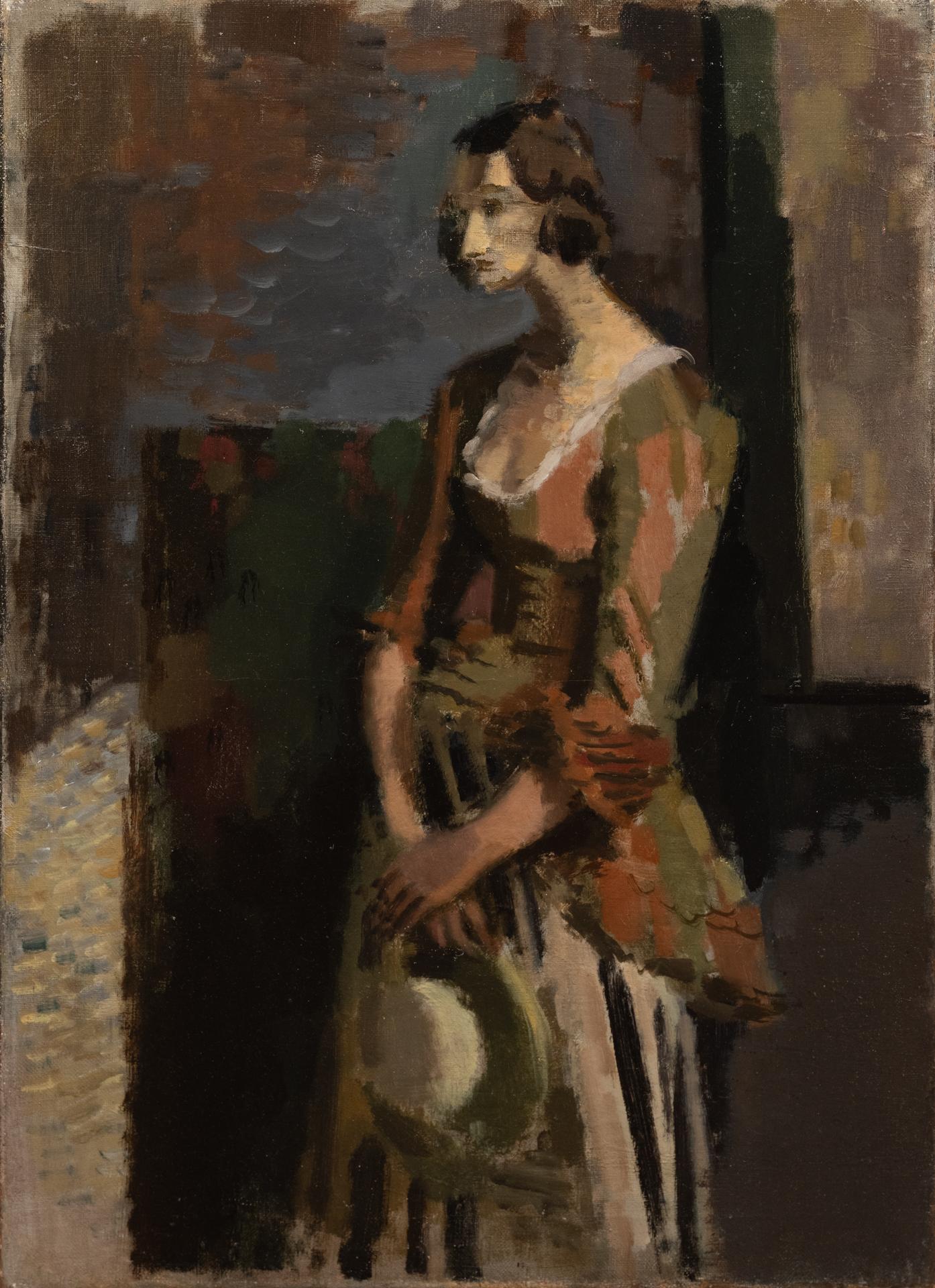 Nicolas WACKER 
(kyiv, Russian Empire 1897 - Paris 1987) 
Portrait of a Woman, circa 1930 
 
 Oil on canvas 
 Bearing the studio stamp on the reverse 
 65 × 46 cm 
 
 Very good condition 
 
 Born in the former Russian Empire, Nicolas Wacker studied