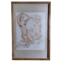 Nicolaus Koni nudo, opera originale su carta