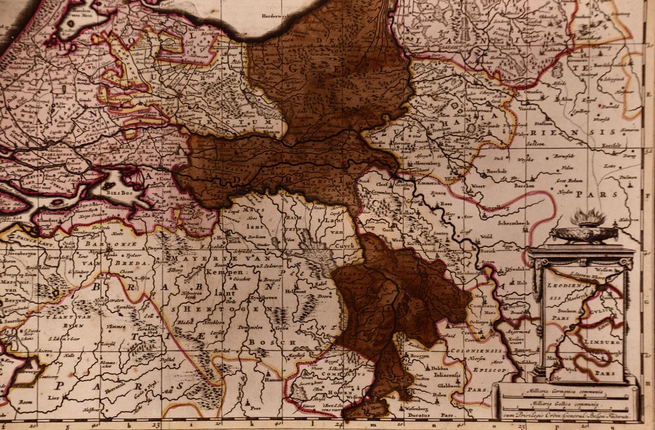 netherlands 1500s map