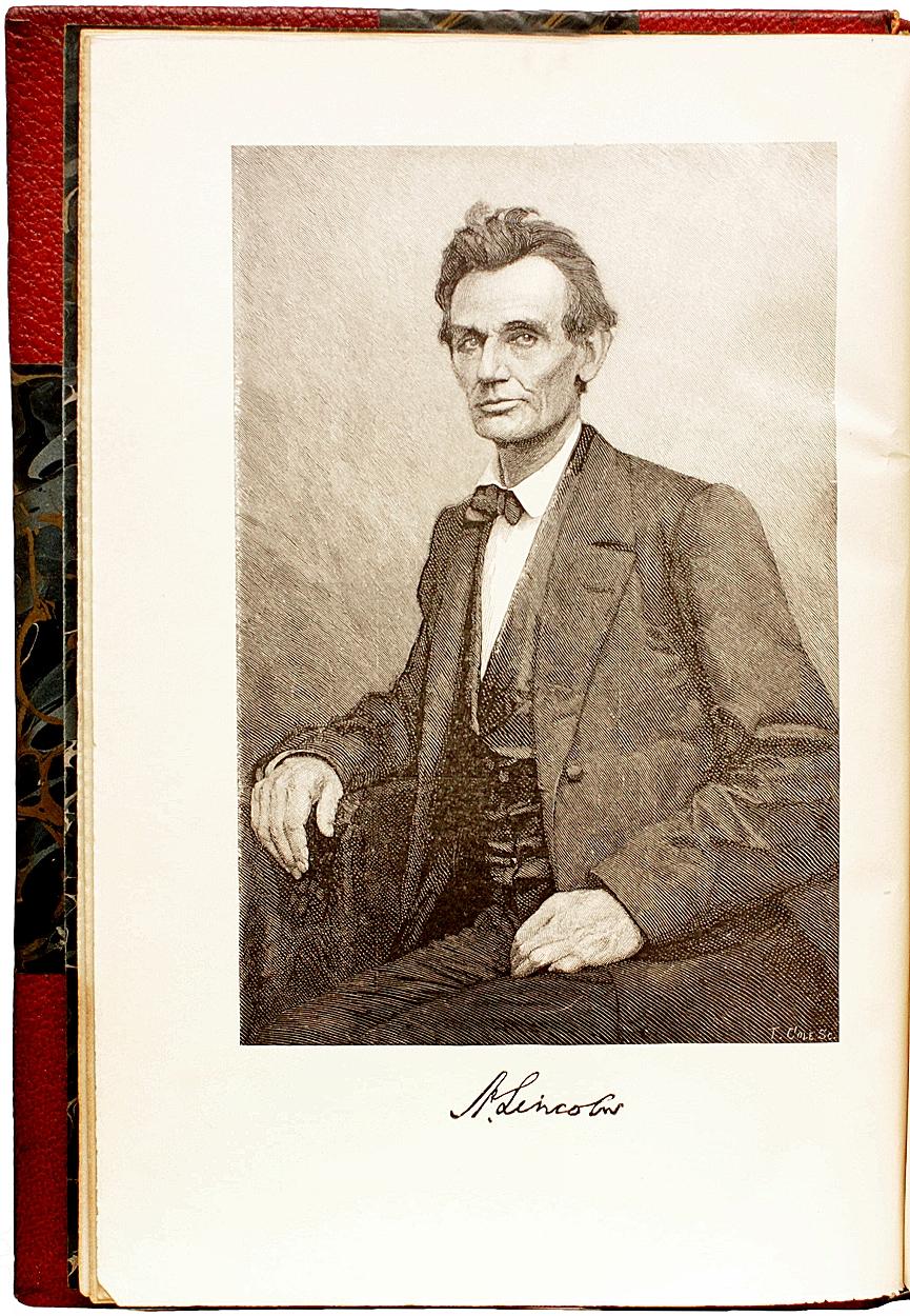 American Nicolay & Hay - Abraham Lincoln a History - in the Publisher's Deluxe Binding!