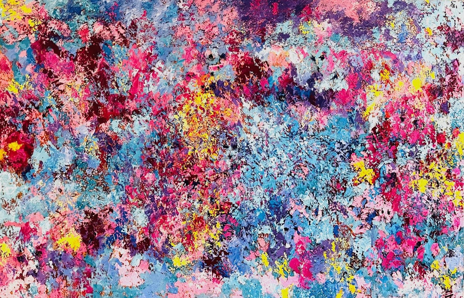Acrílico sobre lienzo

Nicole Azoulay es una artista francesa nacida en 1963 que vive y trabaja en París, Francia. Aficionada al arte desde siempre, pinta en su estudio de París. Entusiasmada por todo, te invita a pensar de forma diferente con sus