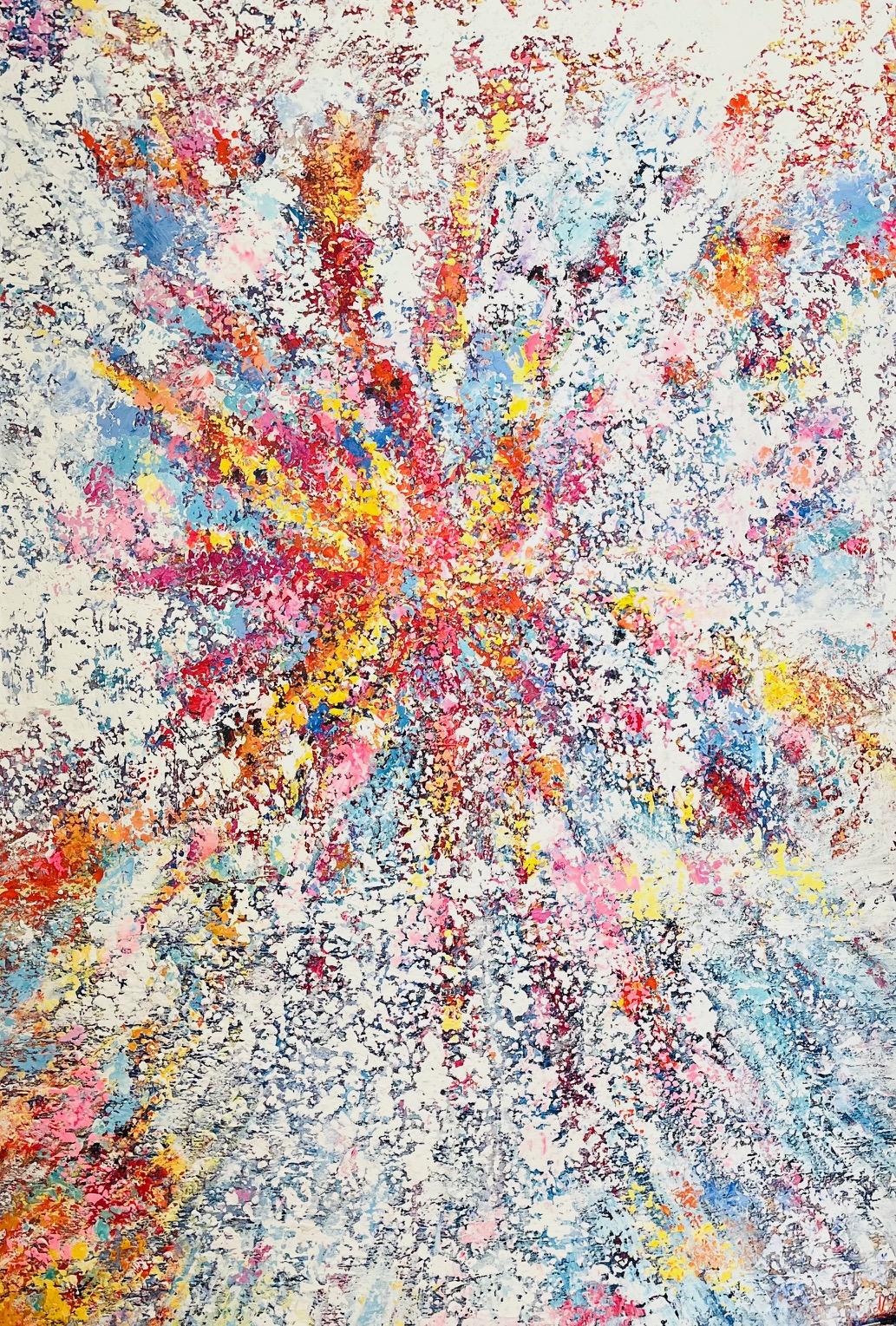 Acrylique sur toile avec couteau
Œuvre unique signée en bas à droite avec un pinceau personnalisé

Nicole Azoulay est une artiste française née en 1963 qui vit et travaille à Paris. Férue d'art depuis toujours, elle peint dans son Studio situé dans