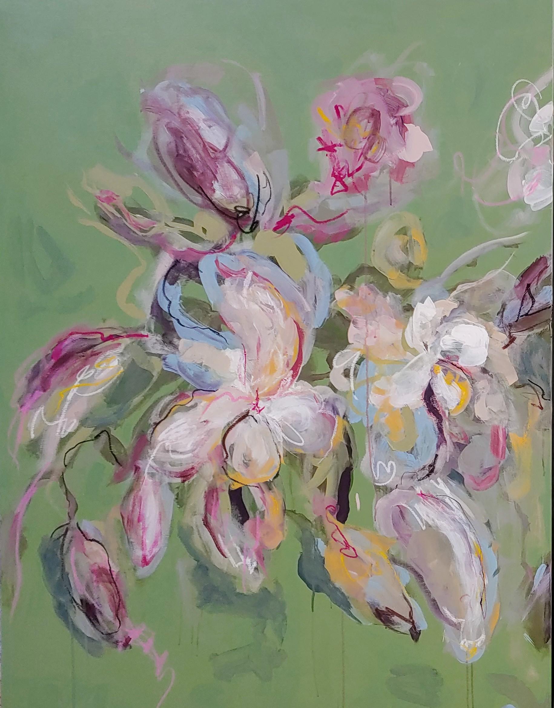 magnolia tree painting