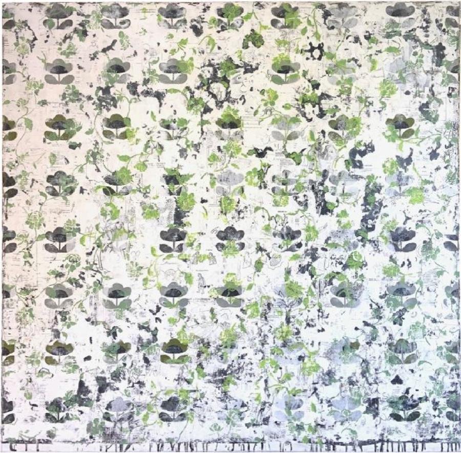 Cancellato Kiely (Nero n. 10) - Painting di Nicole Charbonnet