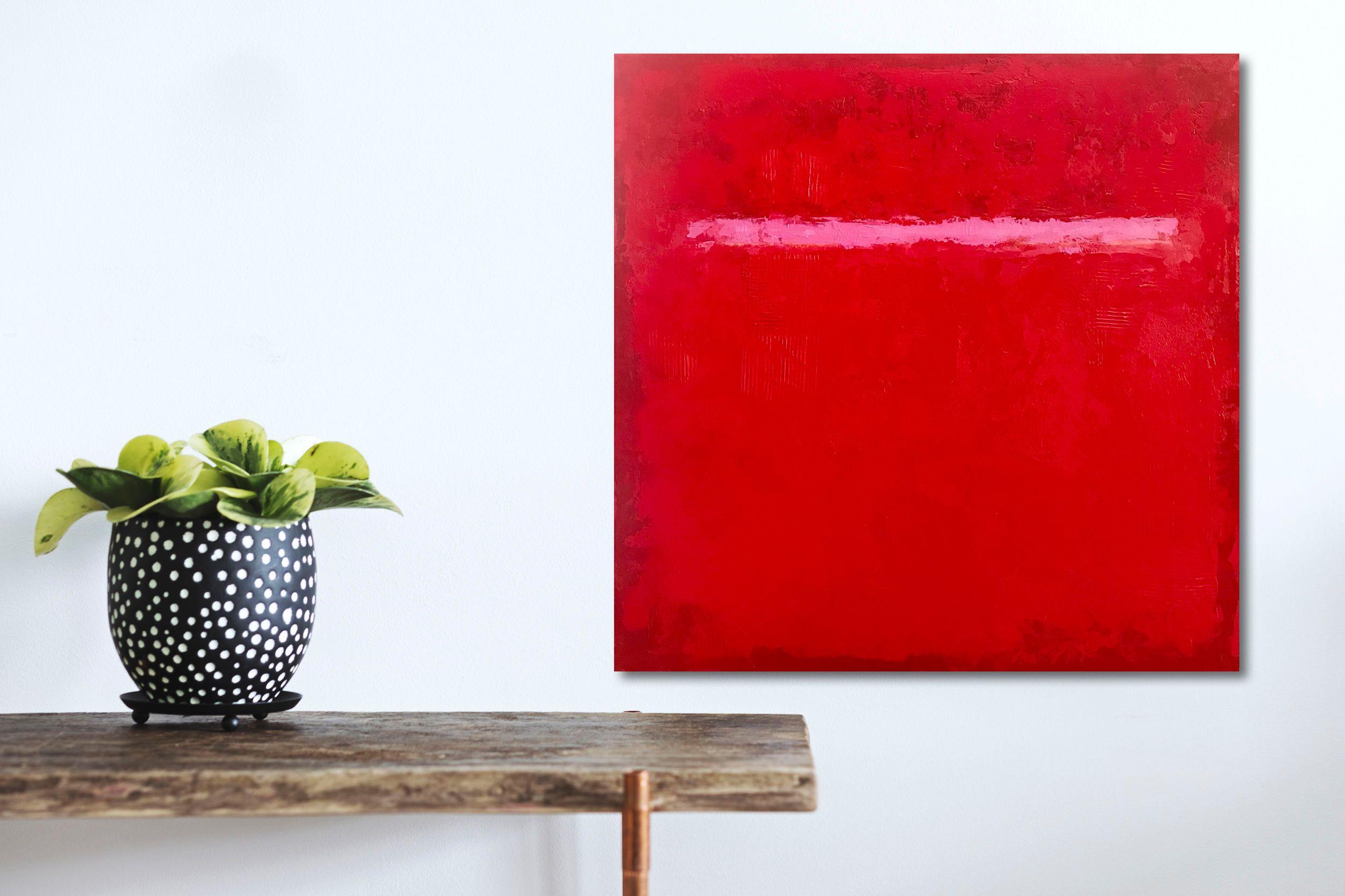 L'œuvre d'art présentée a été créée à l'aide de peintures d'artiste de qualité professionnelle sur un panneau de bois d'un profil de 1,5 pouce, ce qui rend l'encadrement facultatif.     Il est prêt à être accroché avec un fil de suspension et des