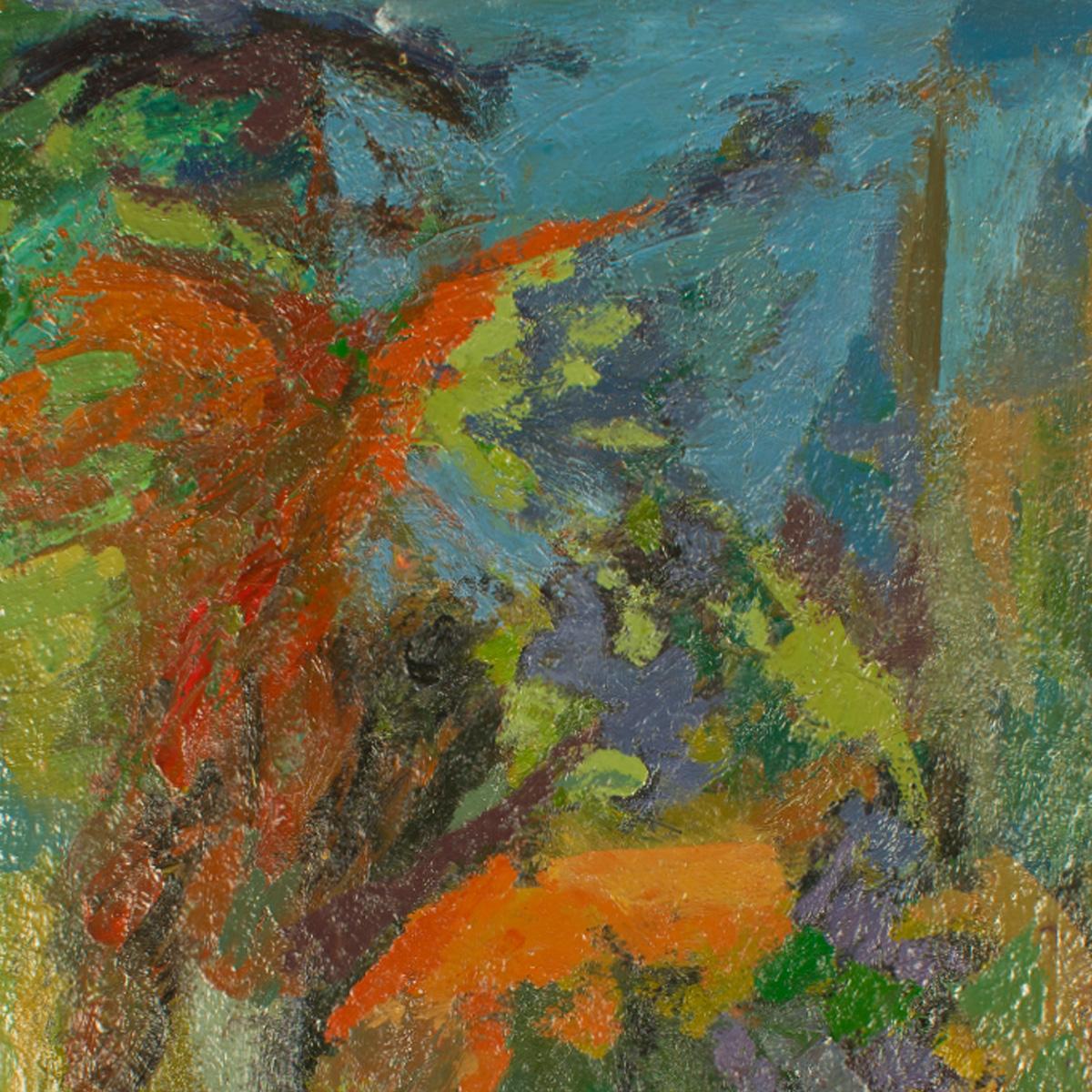 Nicole Devraigne - Francese - Olio su tavola firmato - Il gatto sul cornicione della finestra.

Dimensioni: 46 x 55 senza cornice

Un dipinto astratto audace e vivace di un gatto seduto sul davanzale di una finestra. Firmato in basso a destra.