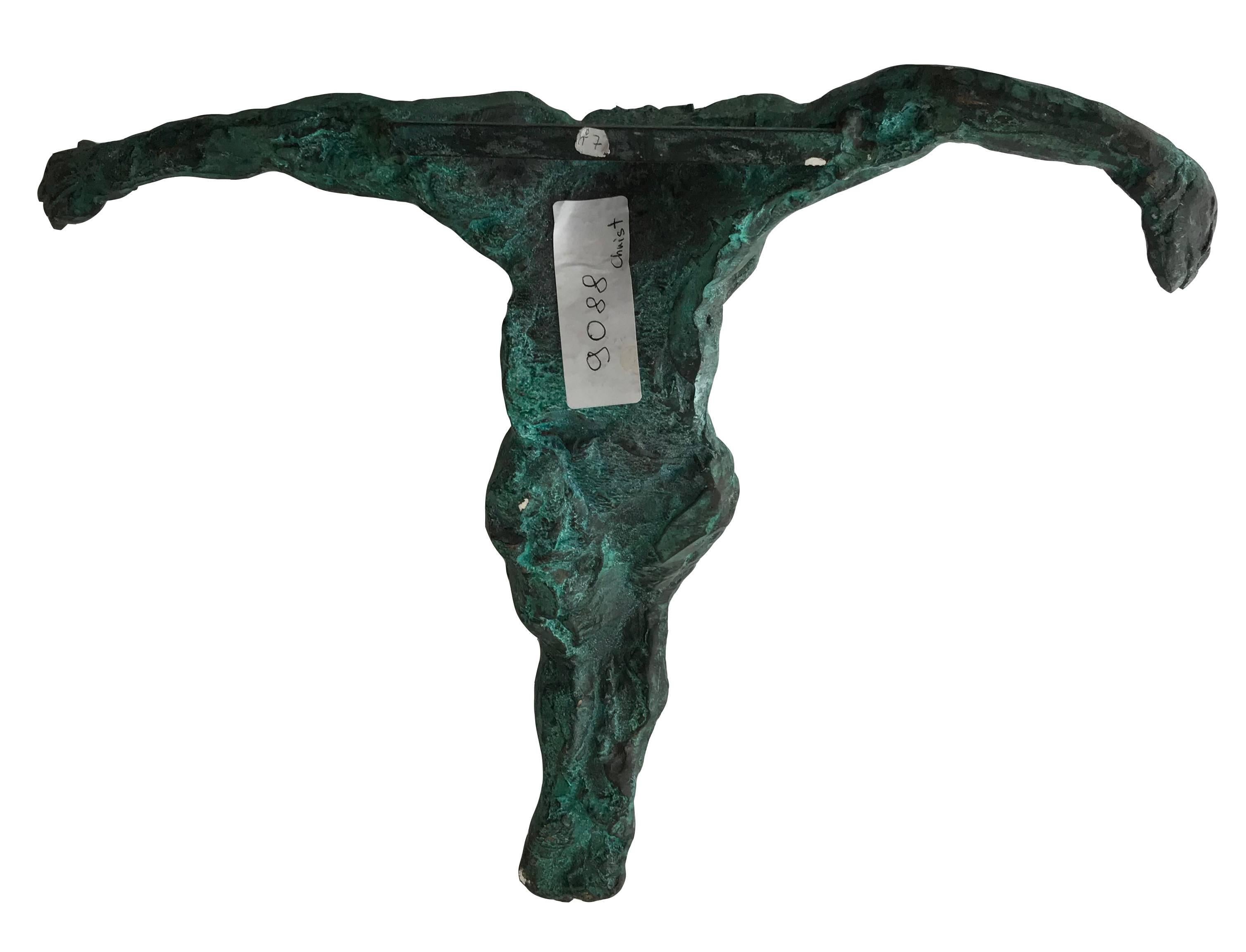 Christ; Nicole Durand (French 1957); bronze with patina; For Sale 7