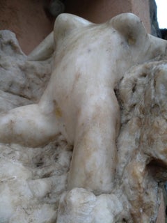 Ecstasy- 21st Century Contemporary White Alabaster Nude Sculpture