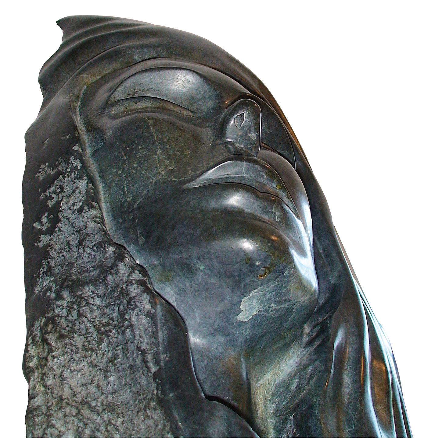 Mystique - 21st Century Contemporary Figurative Bronze Sculpture  - Gold Figurative Sculpture by Nicole Durand