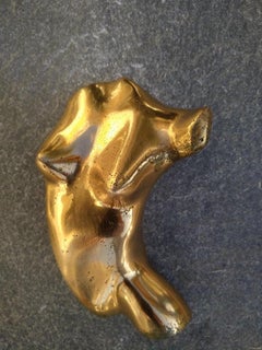 Nude female Torso, Rodin style mural, Christmas present