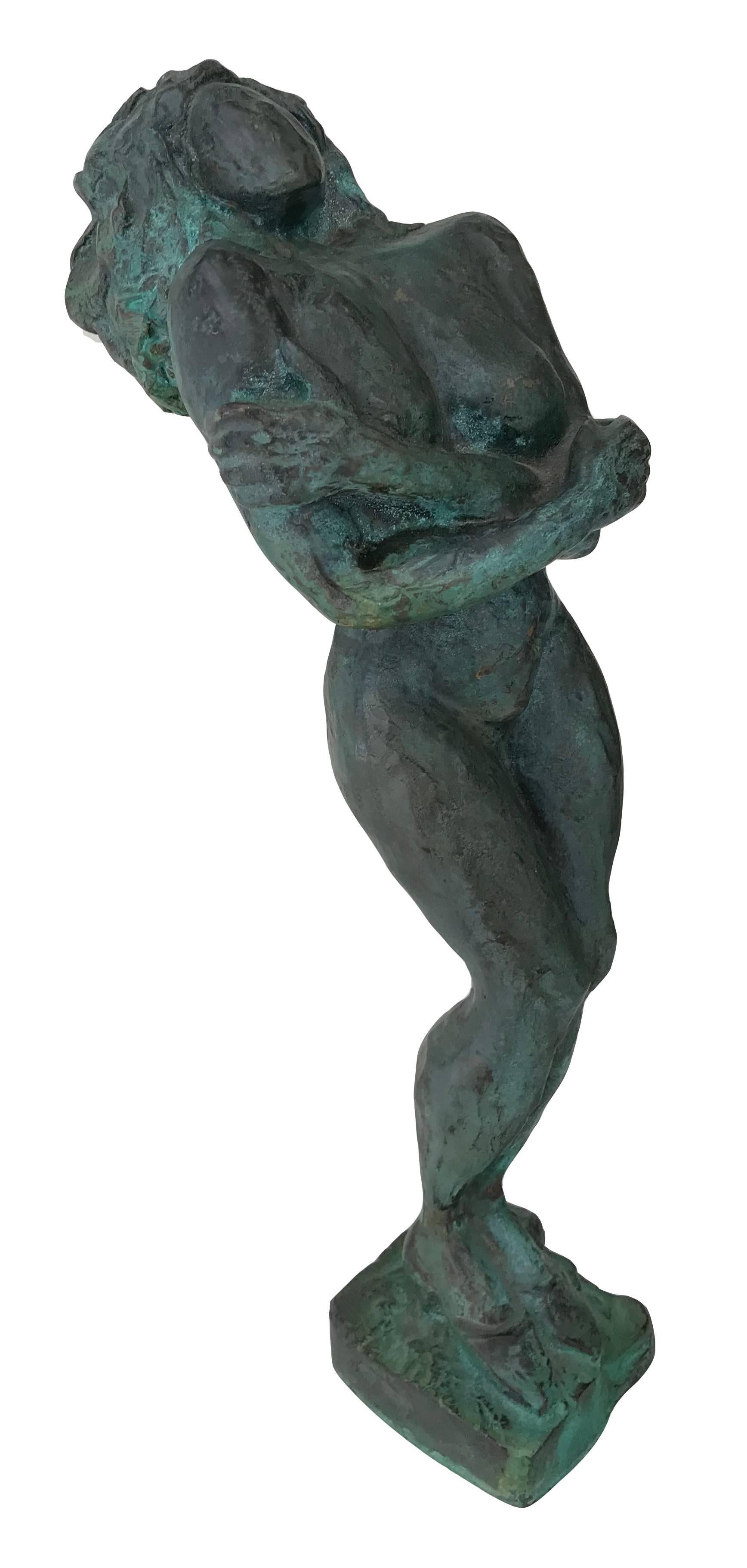 Nude Woman; Nicole Durand (French 1957); bronze with patina; For Sale 2