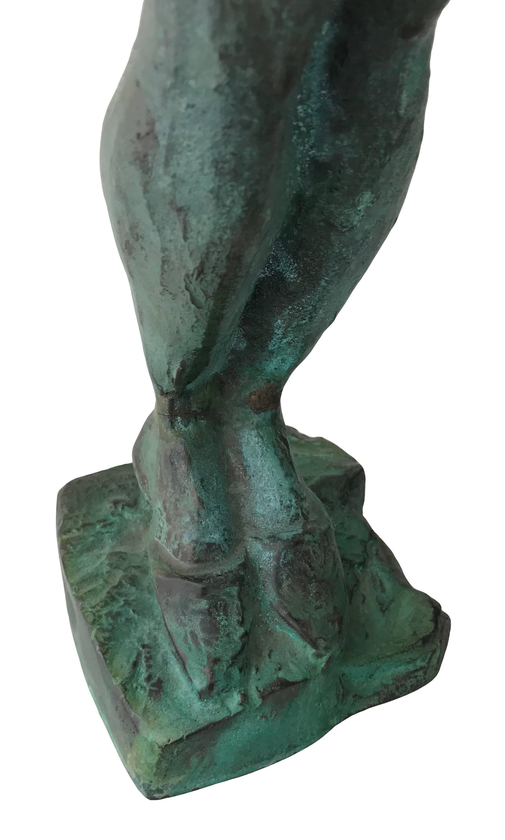 Nude Woman; Nicole Durand (French 1957); bronze with patina; For Sale 4