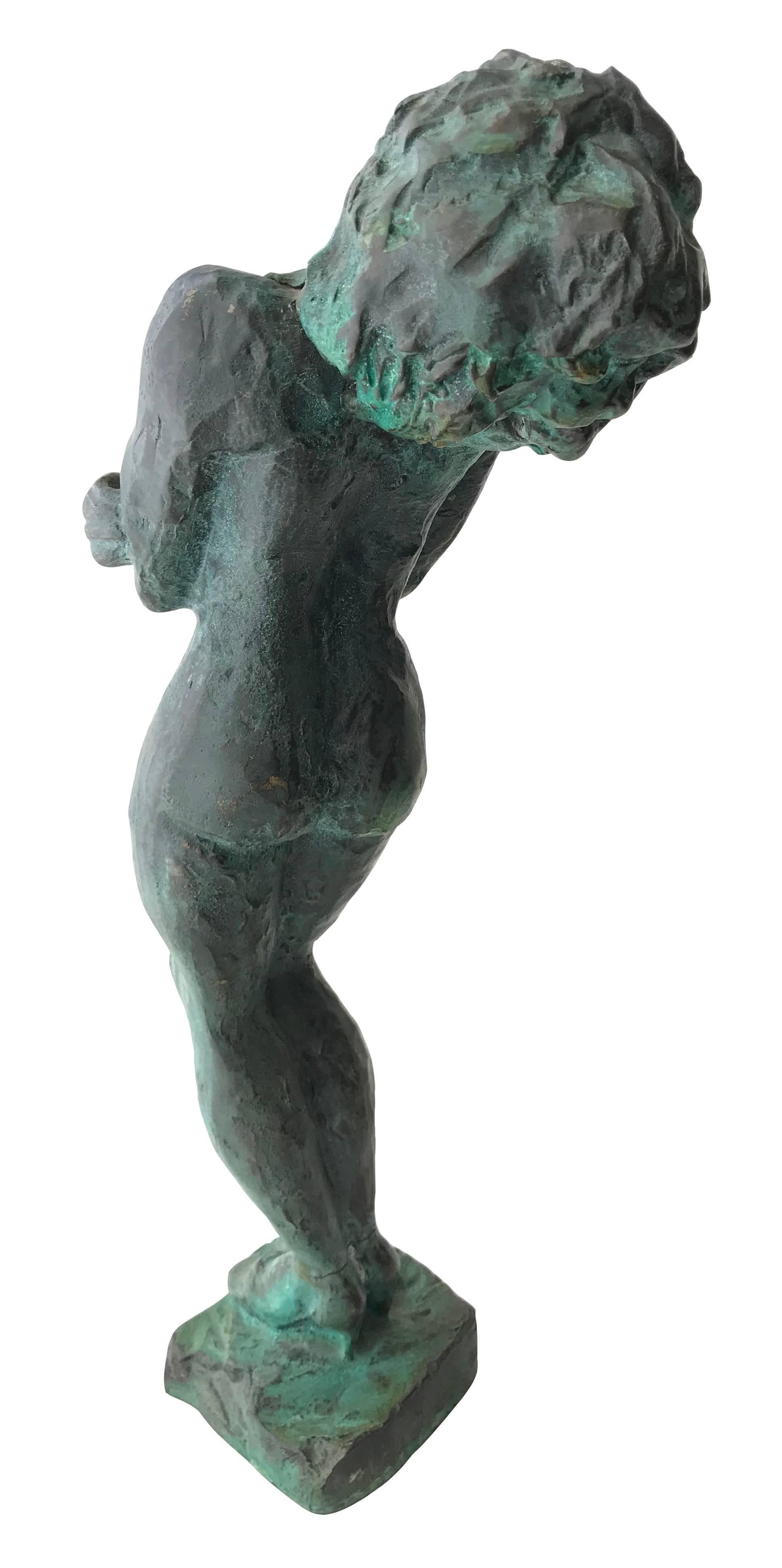 Nude Woman; Nicole Durand (French 1957); bronze with patina; For Sale 5