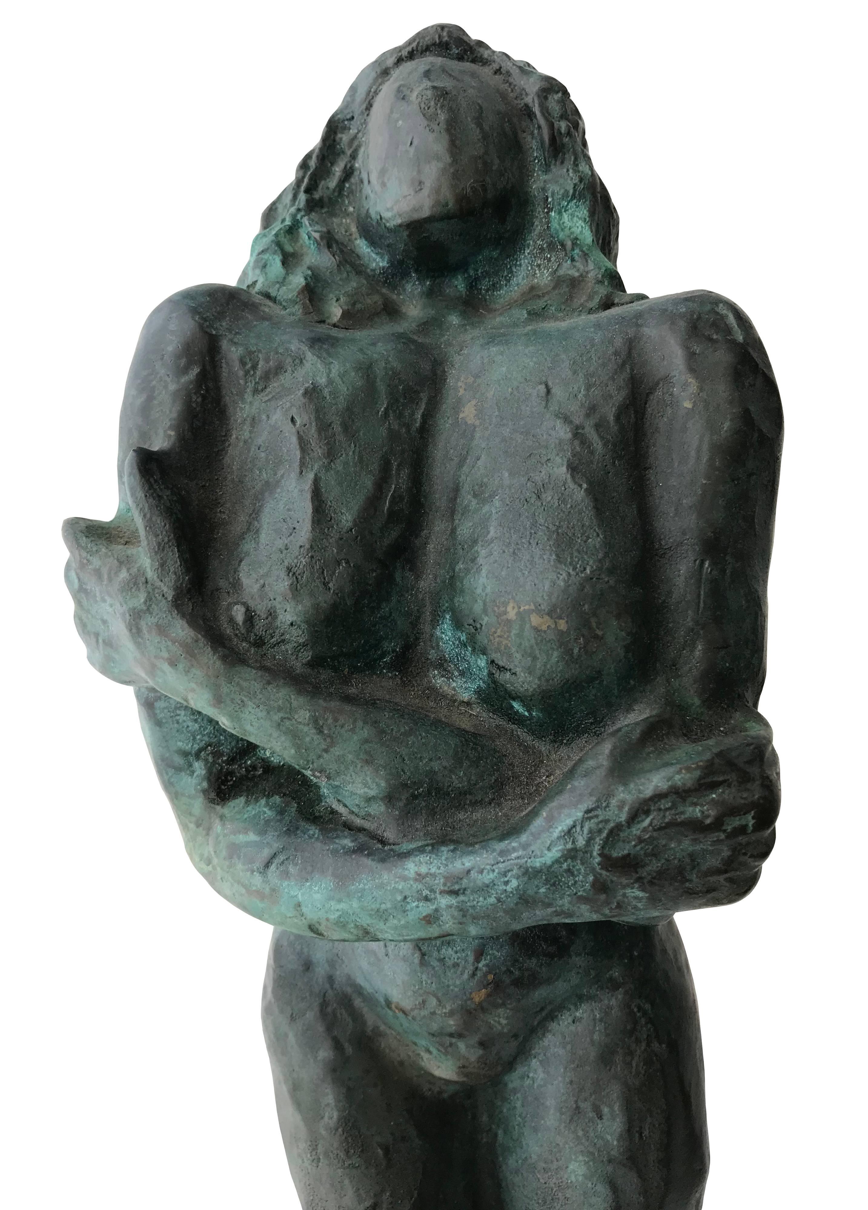 Nude Woman; Nicole Durand (French 1957); bronze with patina; For Sale 7