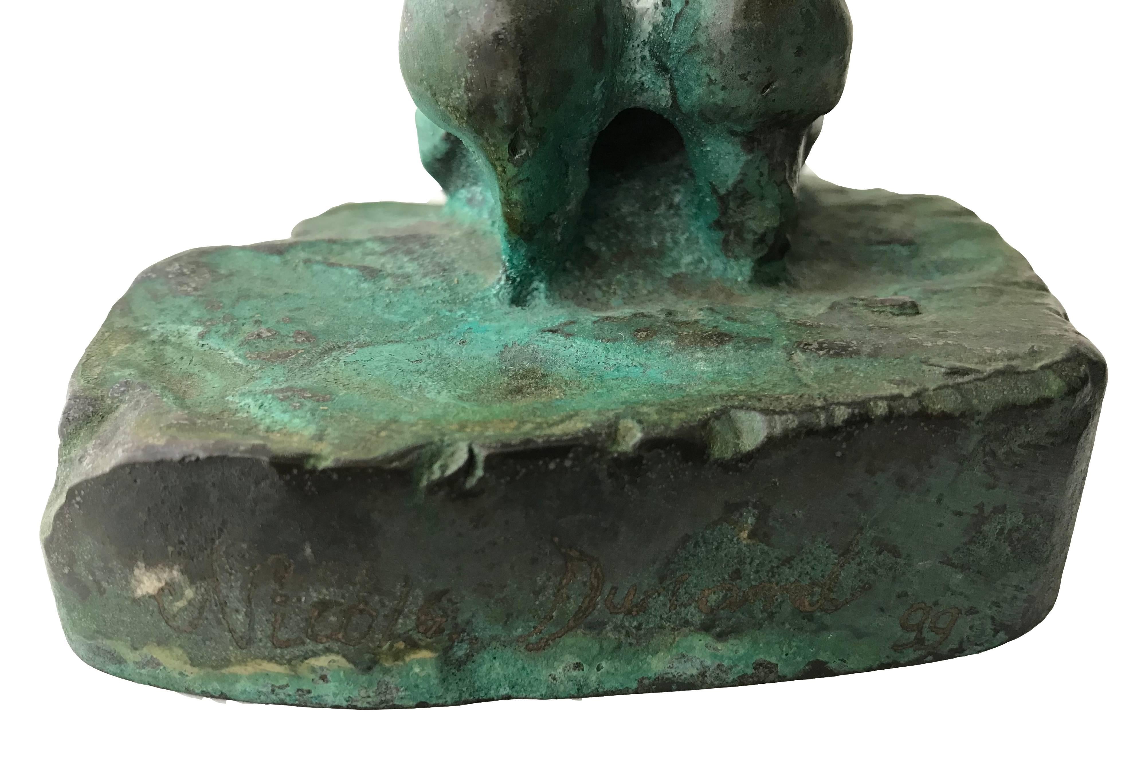 Nude Woman; Nicole Durand (French 1957); bronze with patina; For Sale 8