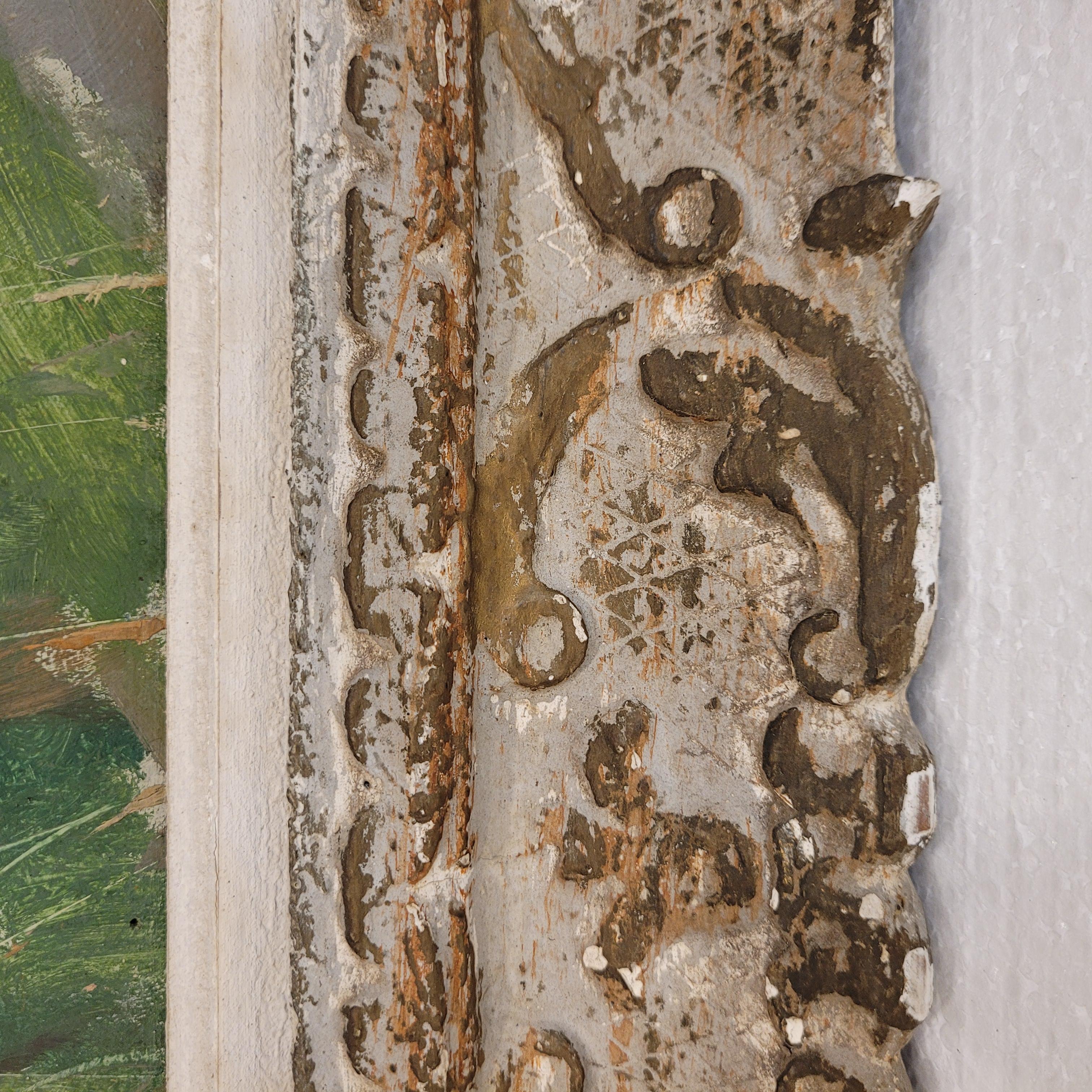 Impressionism Oil on panel French Winter Landscape Nicole Gauthier, Nancy School For Sale 8