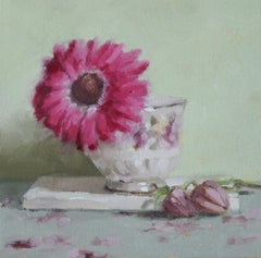 Daisy Still Life, Oil Painting