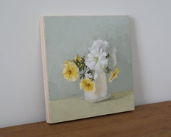 Frühling Spring Petunias, Ölgemälde