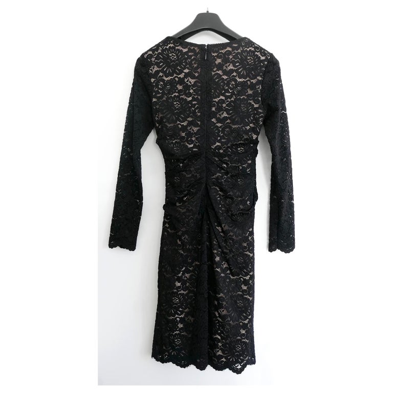 teal and black lace dress Savi Tie Back Dress main image 0