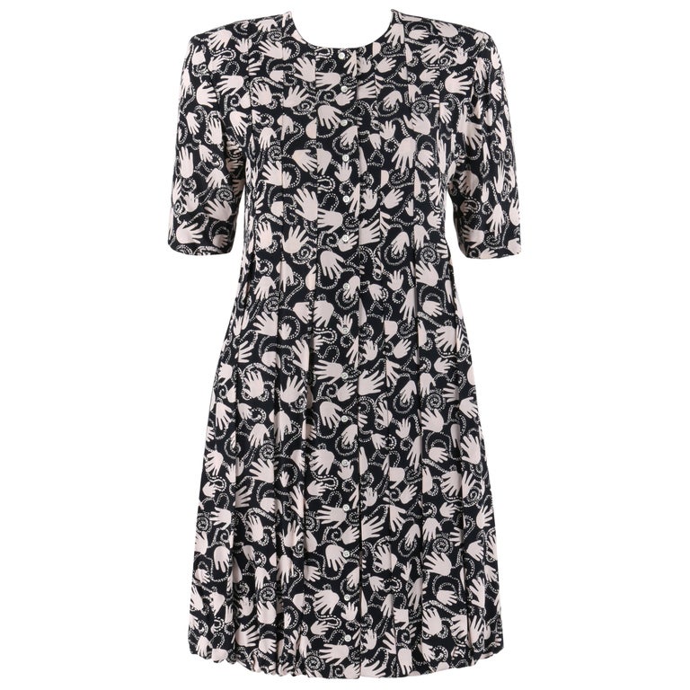 nicole miller black and white dress Lisa Dress main image 1
