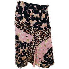 Nicole Miller Floral Skirt