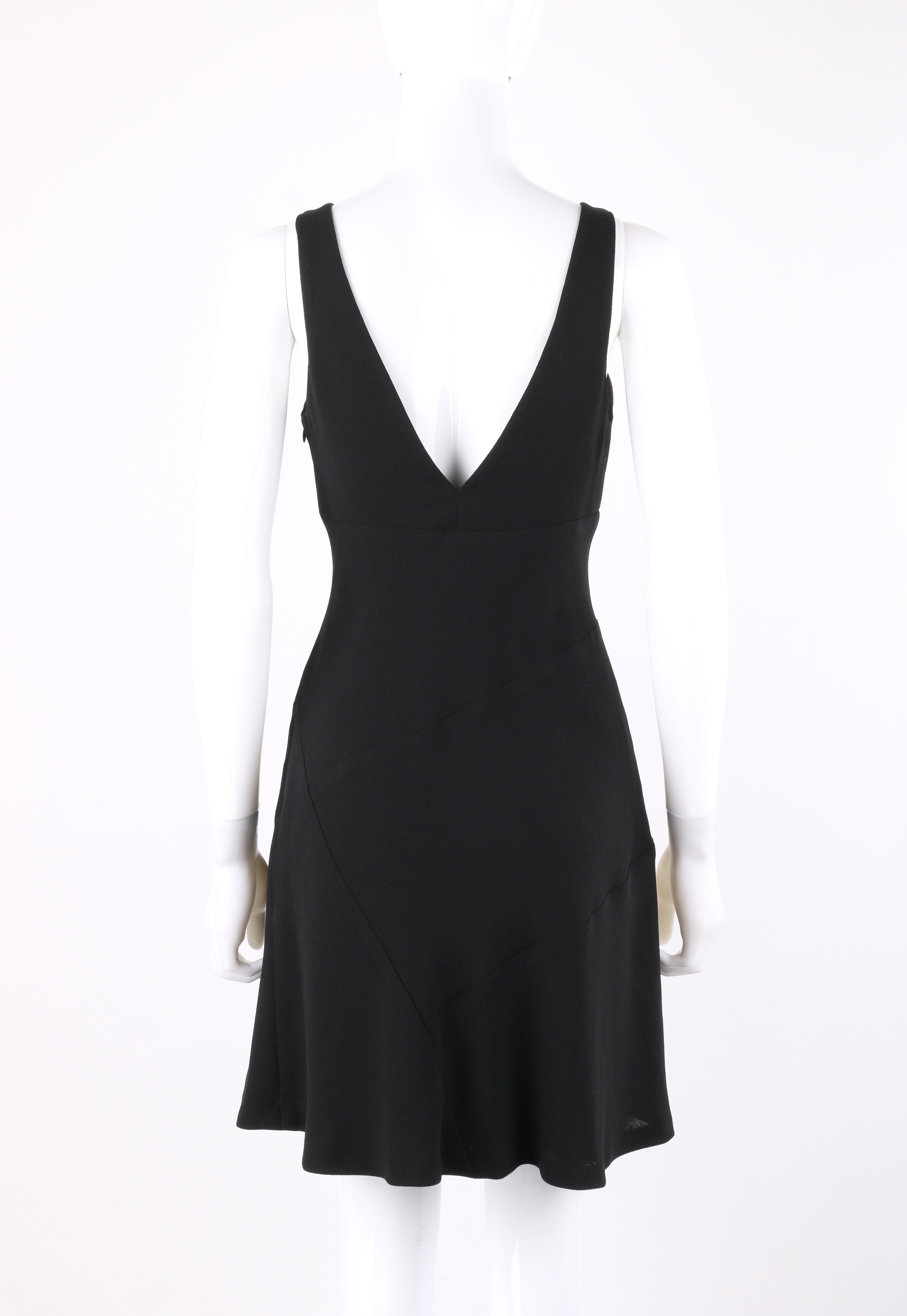 nicole miller black dress