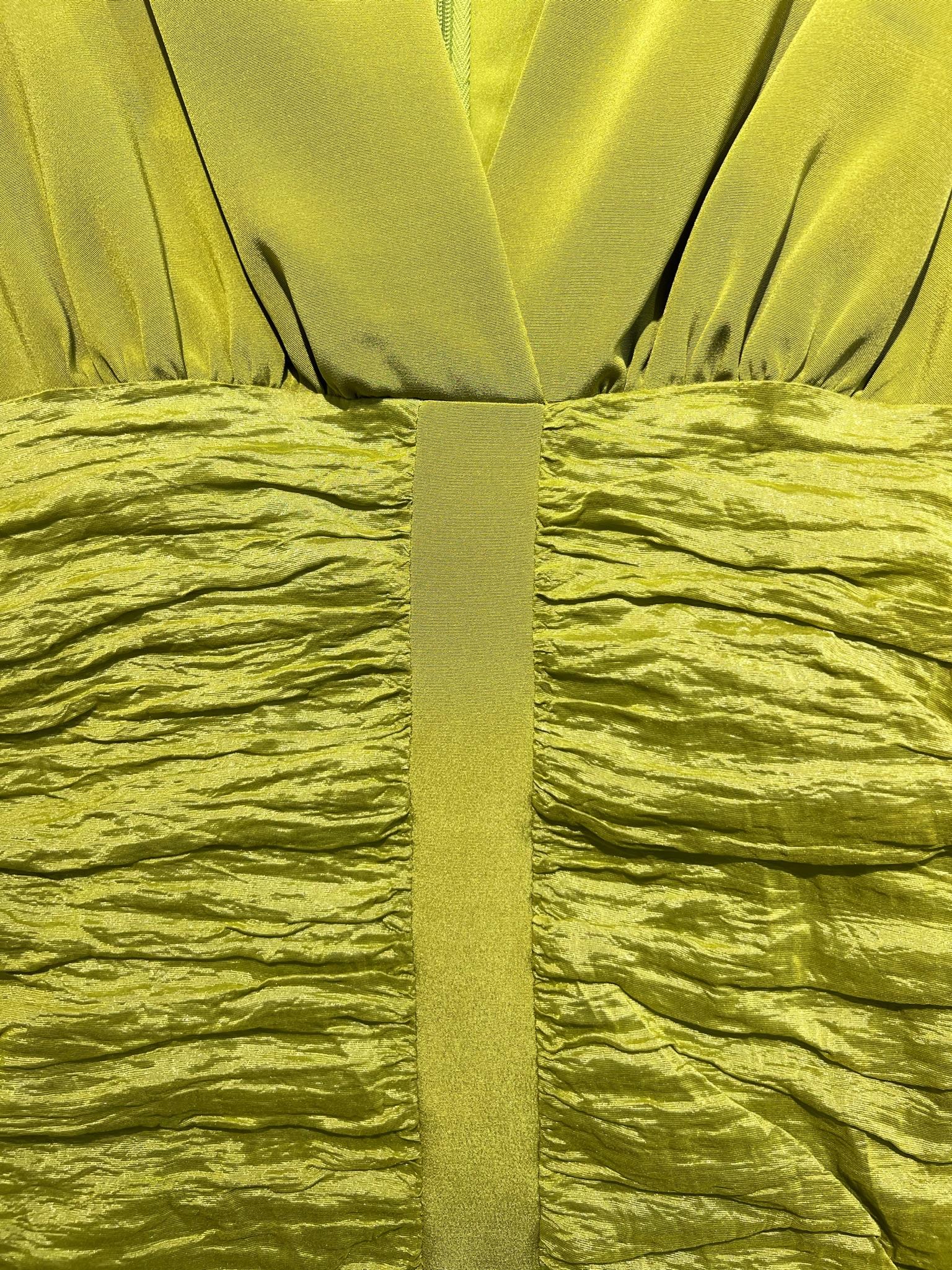 Women's Nicole Miller Women´s Green Dress Size 6