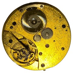 Nicole Nielsen 
Co Centre Second Flyback Chronograph Pocket Watch Movement