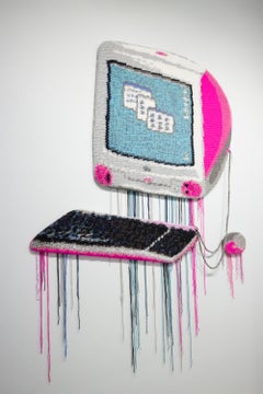 "Can I Please Eat In The Computer Room Tonight (Again)", Pink Desktop Computer