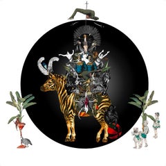 The Cirque Des Enfants Series Zebra '. Limited edition of 25