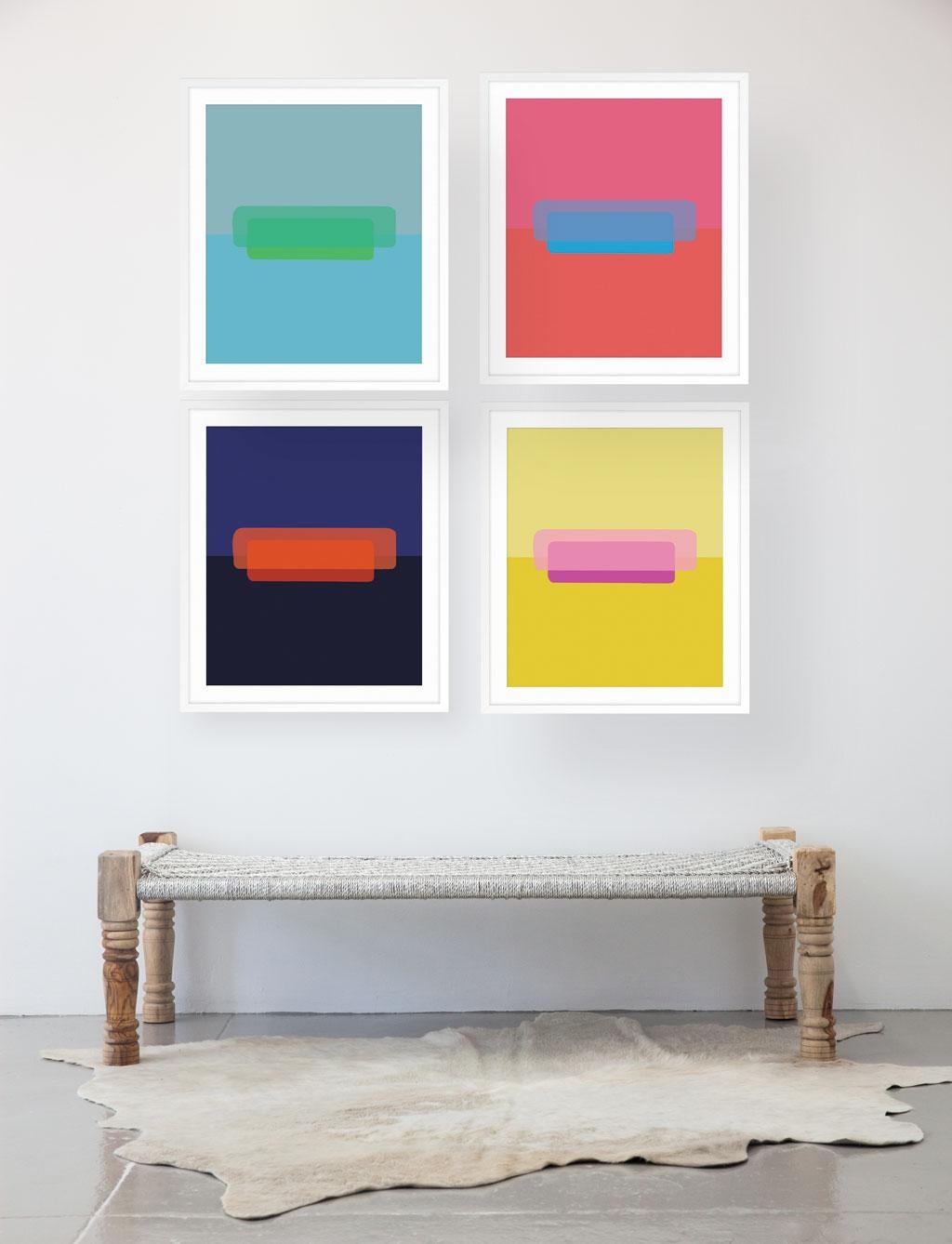 Rectangle 005 - Print by Nicole Yates