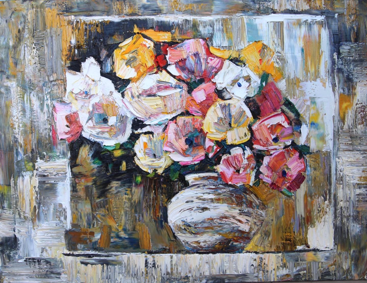 Still-Life Painting de Nicoleta Stati - "Florecer"