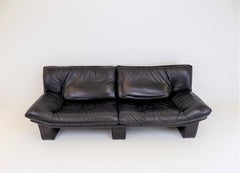 Nicoletti Salotti Ambassador leather 3 seater sofa