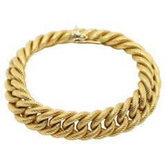 Nicolis Cola 18K Gold Curb Link Chain Bracelet