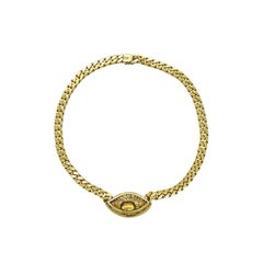 Nicolis Cola Gold Diamond and Ruby Necklace