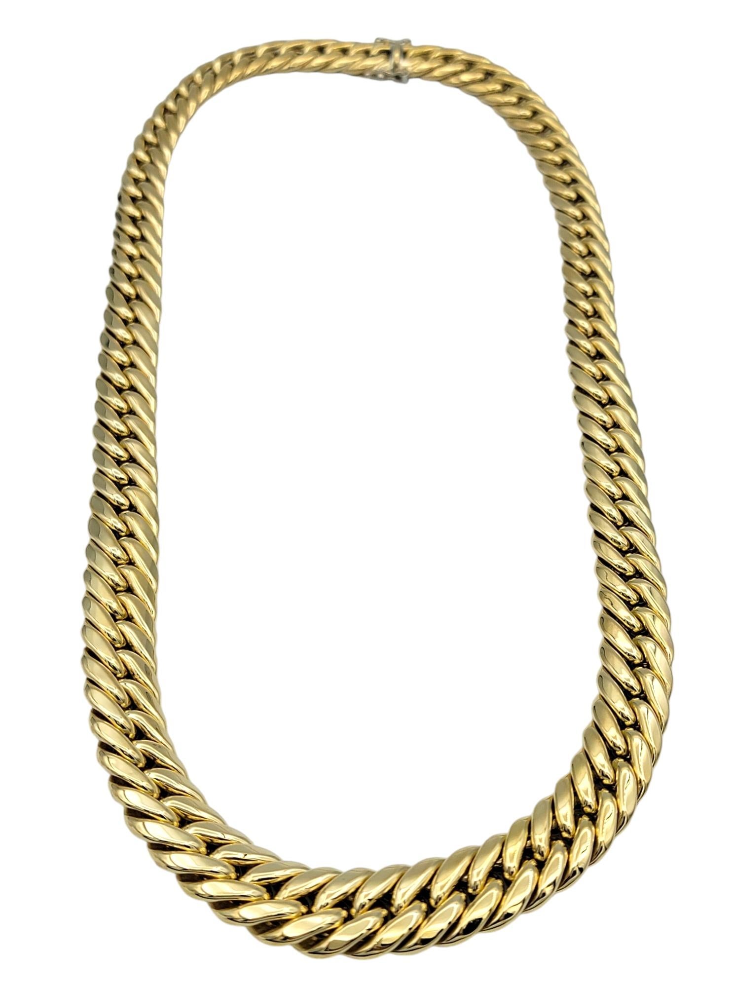 collier 18 pouces
