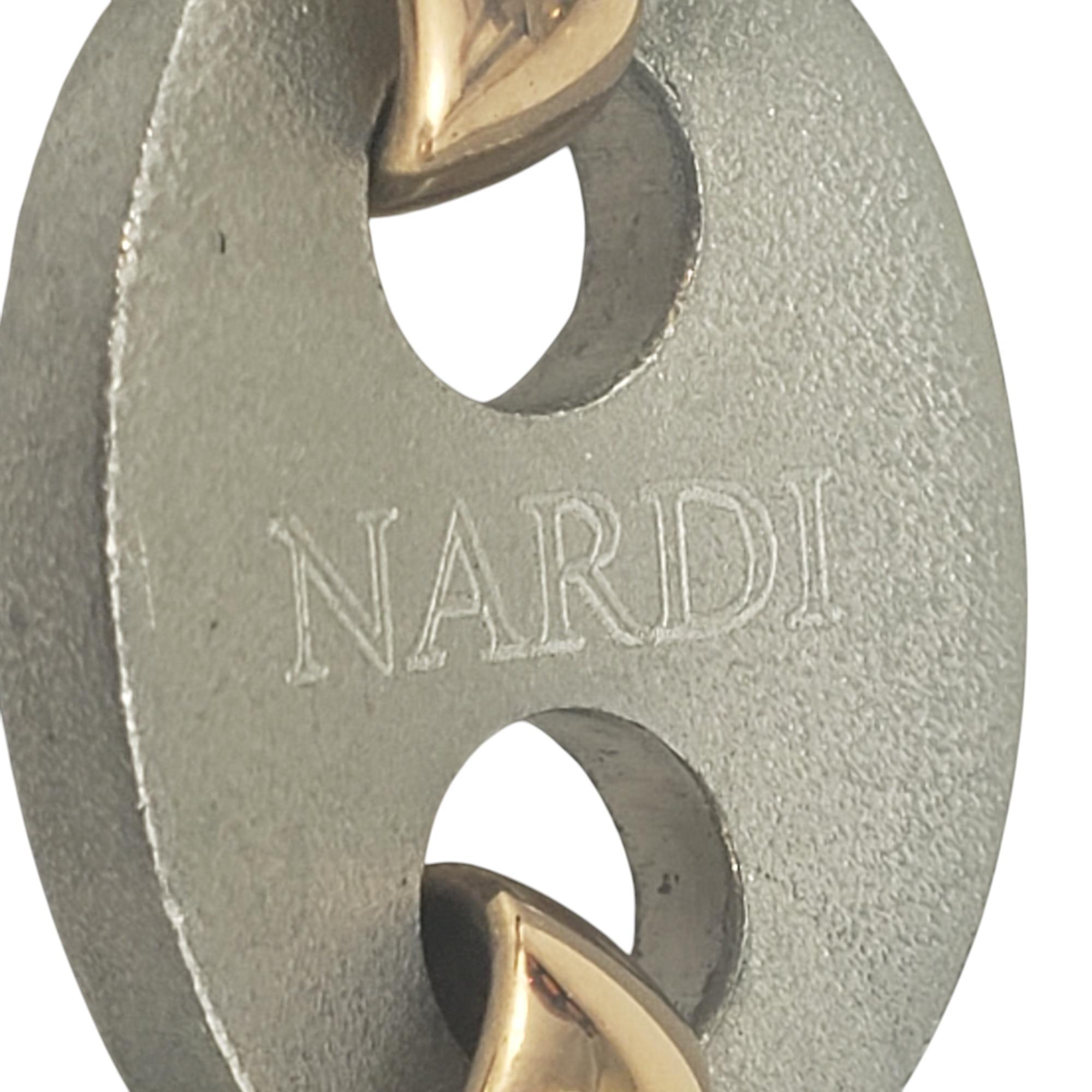 Nicolis-Cola Nardi 18K Yellow Gold and Metal Enamel Bracelet #20274 1