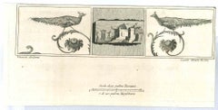 Disegni degli antichi romani -  Acquaforte dopo Nicolò Vanni - XVIII secolo
