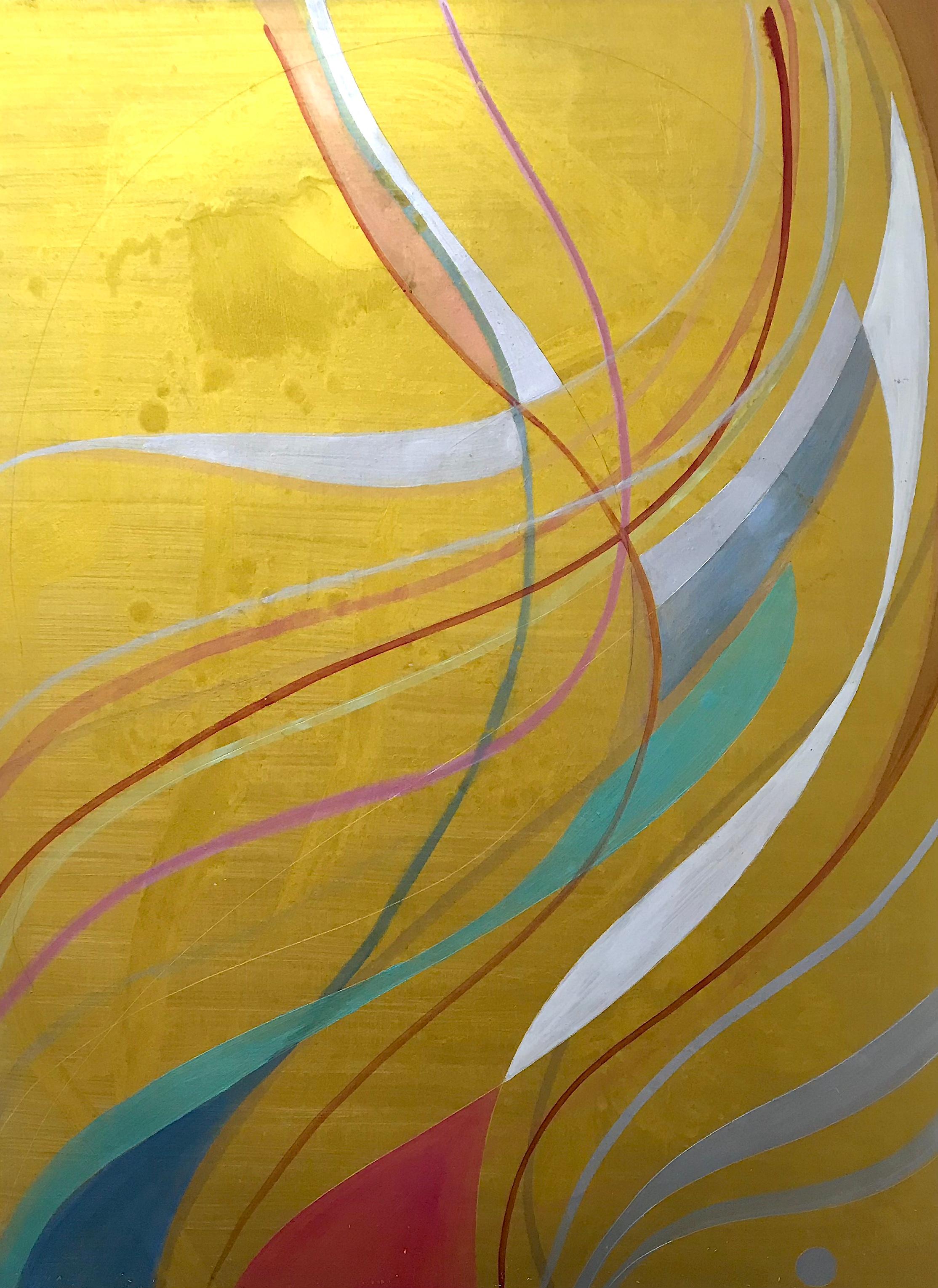 Konversationen mit mir selbst (Abstrakt), Painting, von Nicolás Guzmán