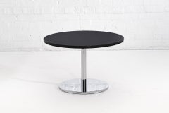 Table d'appoint en granit et chrome Nicos Zographos, 1970