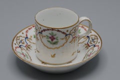 Niderviller - Porcelain Cup and Saucer - early 19th century, France