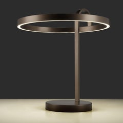 Lampada da tavolo Nido Big in metallo bronzo