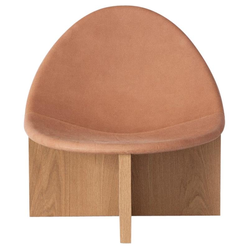 Nido Sculptural Lounge Chair aus Leder 